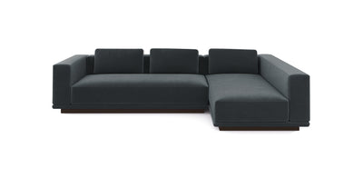 Nobu Velvet L-shape Sofa