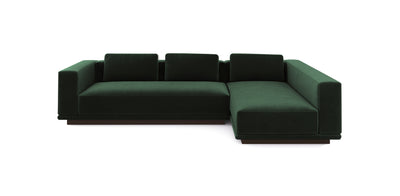 Nobu Velvet L-shape Sofa
