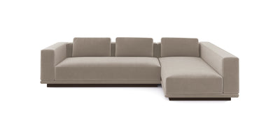 Nobu Velvet L-shape Sofa