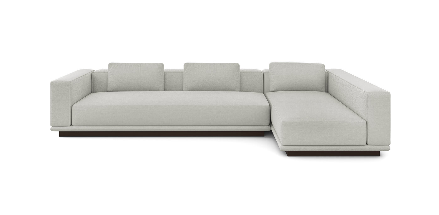 Nobu 352 Linen L-shape Sofa