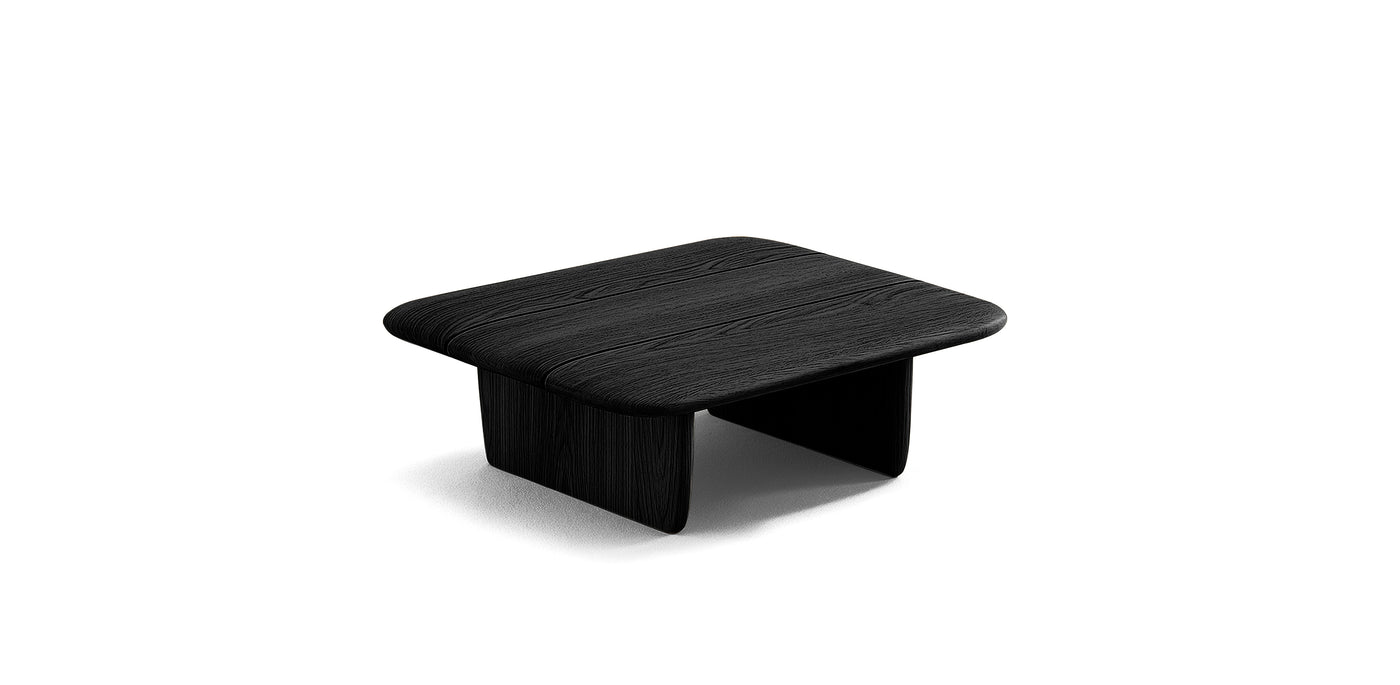 Noir Medium Natural Veneer Coffee Table