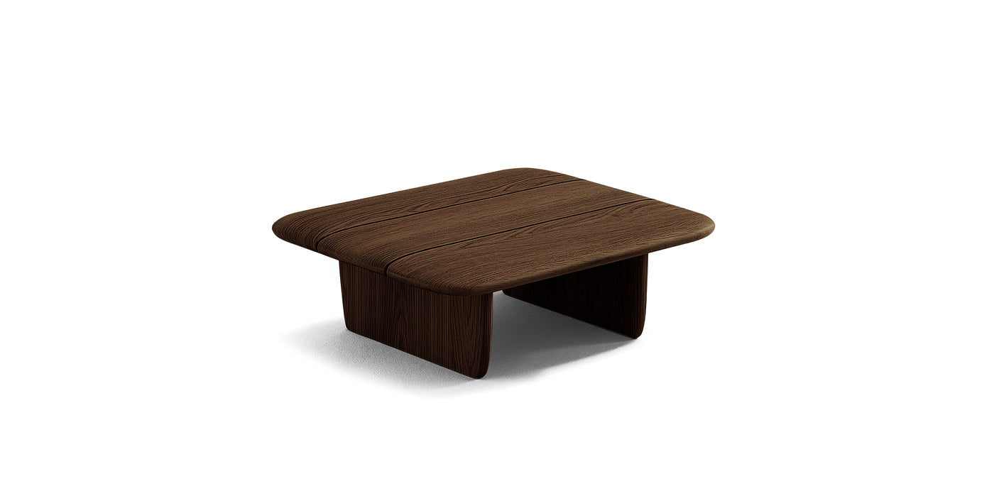 Noir Medium Natural Veneer Coffee Table