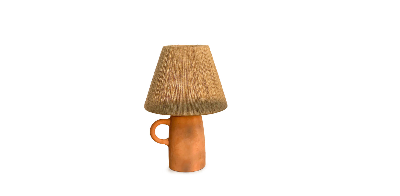 One Hand Raw Table Lamp