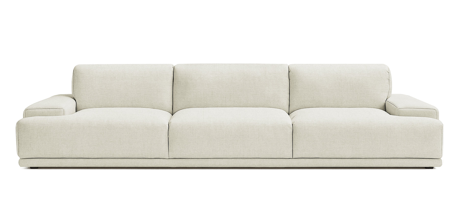 Oasis Linen 3 Seater Sofa – Belong