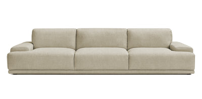 Oasis Linen 3 Seater Sofa