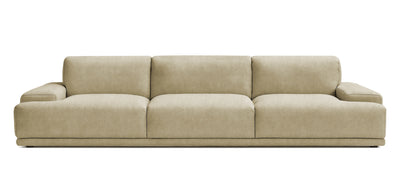 Oasis Velvet 3 Seater Sofa