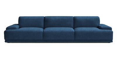 Oasis Velvet 3 Seater Sofa