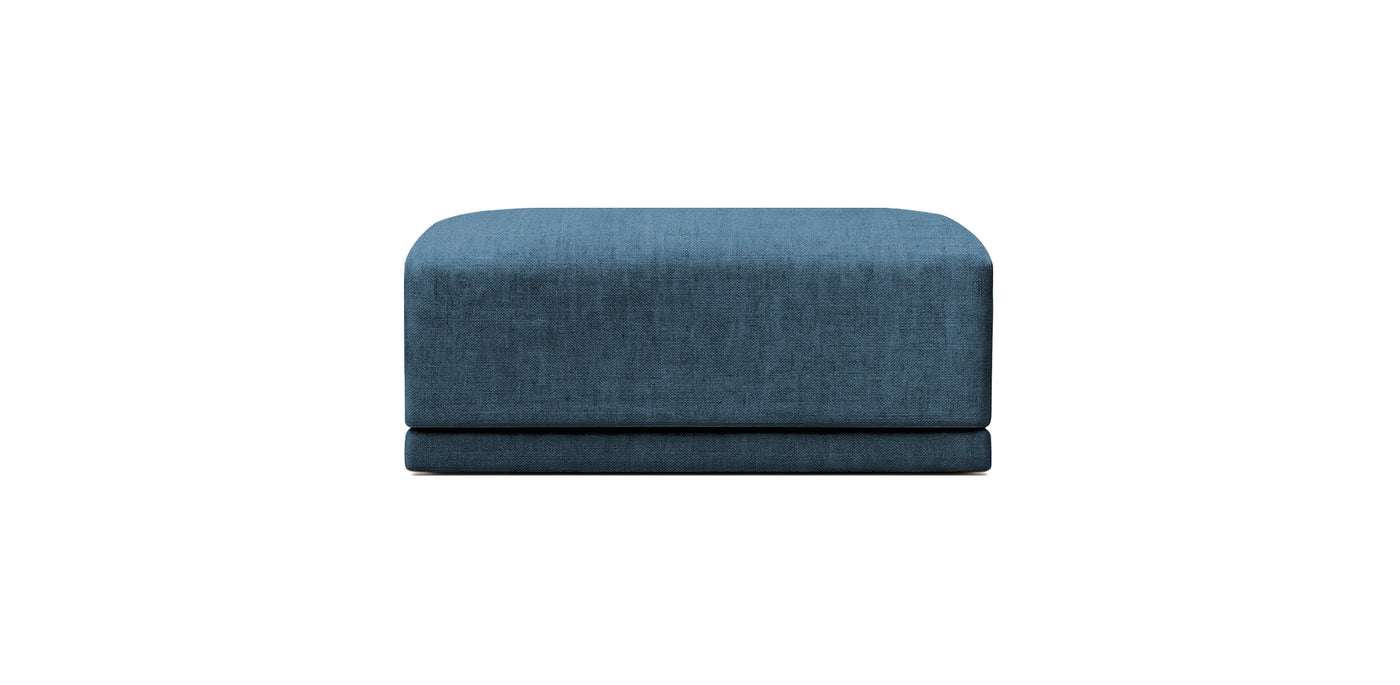 Oasis Large Linen Pouf