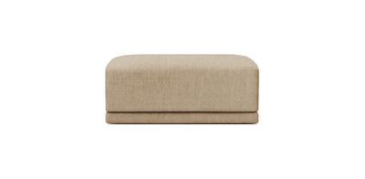 Oasis Large Linen Pouf