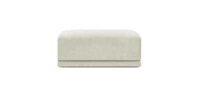 Oasis Large Velvet Pouf