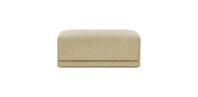 Oasis Large Velvet Pouf