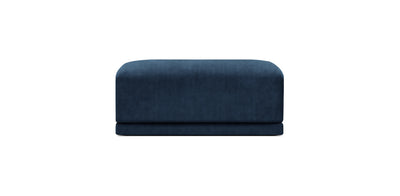 Oasis Large Velvet Pouf