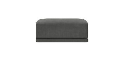 Oasis Large Velvet Pouf
