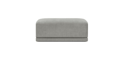 Oasis Large Velvet Pouf