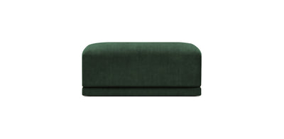 Oasis Large Velvet Pouf