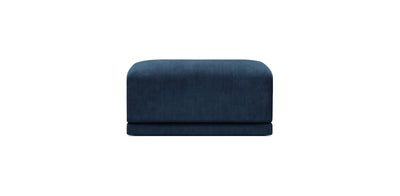 Oasis Small Velvet Pouf