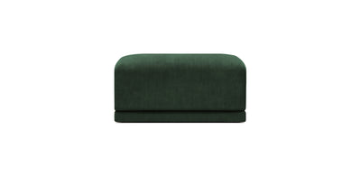 Oasis Small Velvet Pouf