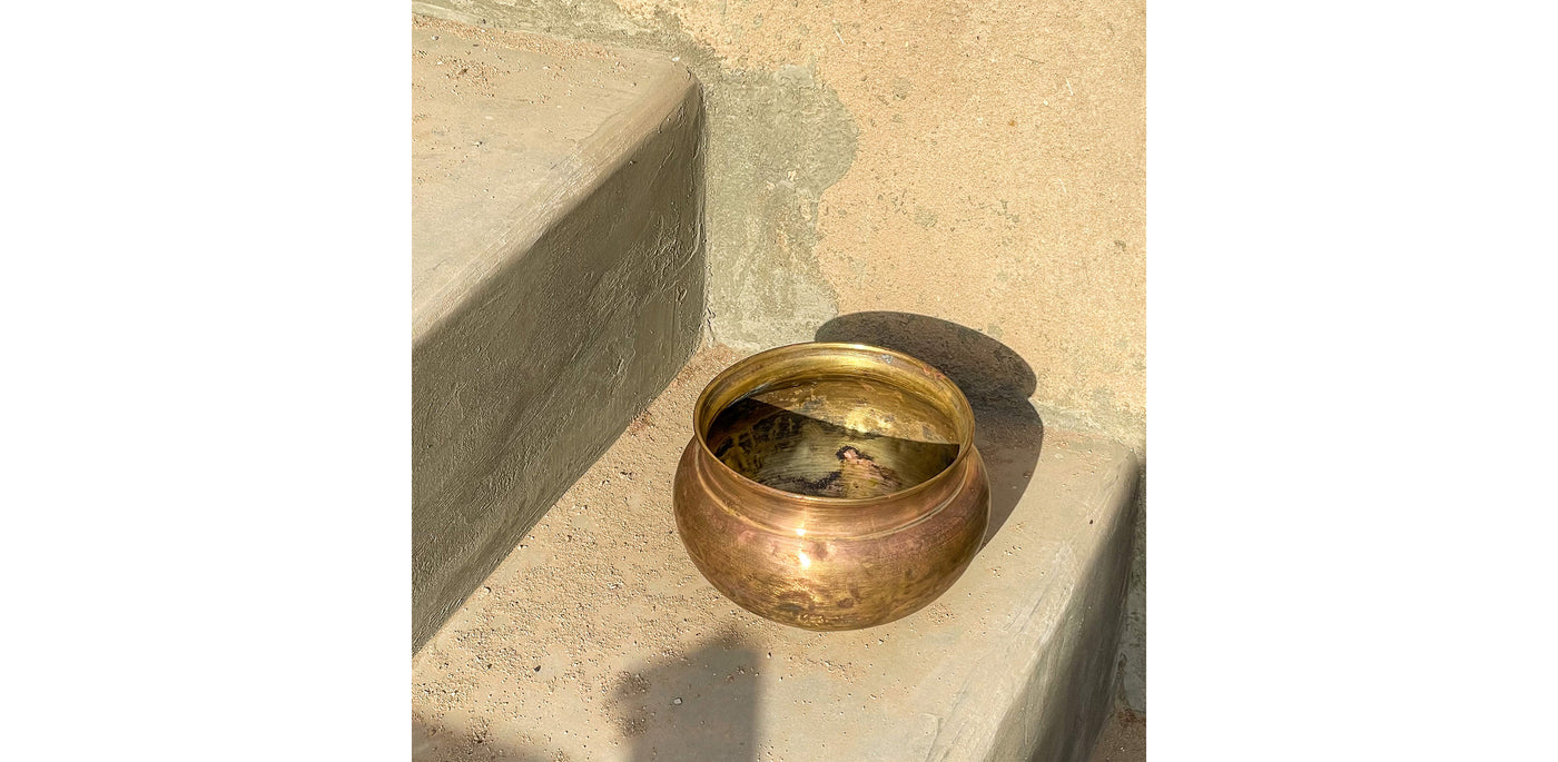 Brass Pot