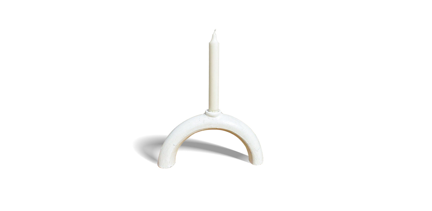 Half Hollow Candle Holder