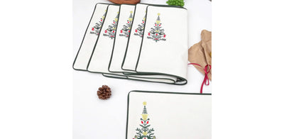 Peaceful Christmas Placemats Set