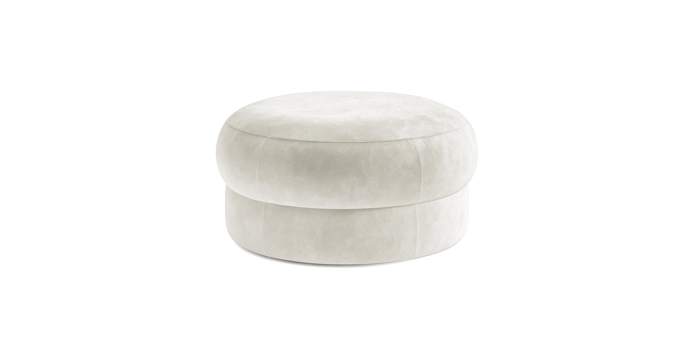 Pebbles Medium Velvet Pouf