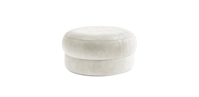 Pebbles Medium Velvet Pouf