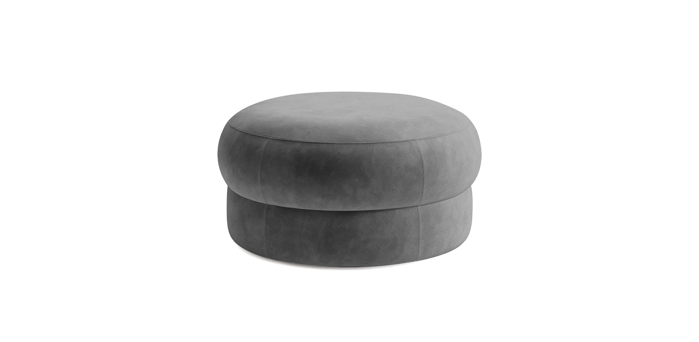 Pebbles Medium Velvet Pouf