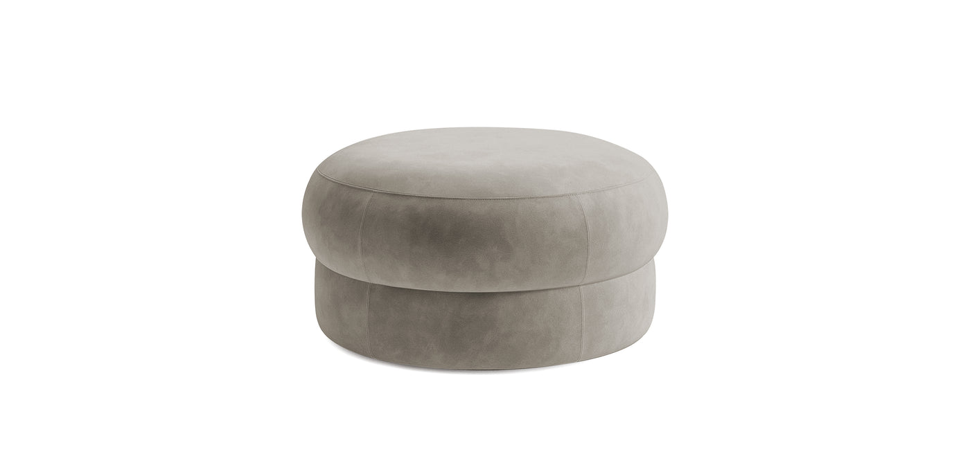 Pebbles Medium Velvet Pouf