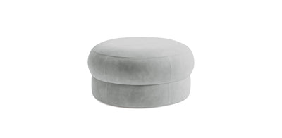 Pebbles Medium Velvet Pouf