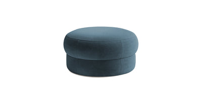 Pebbles Medium Linen Pouf