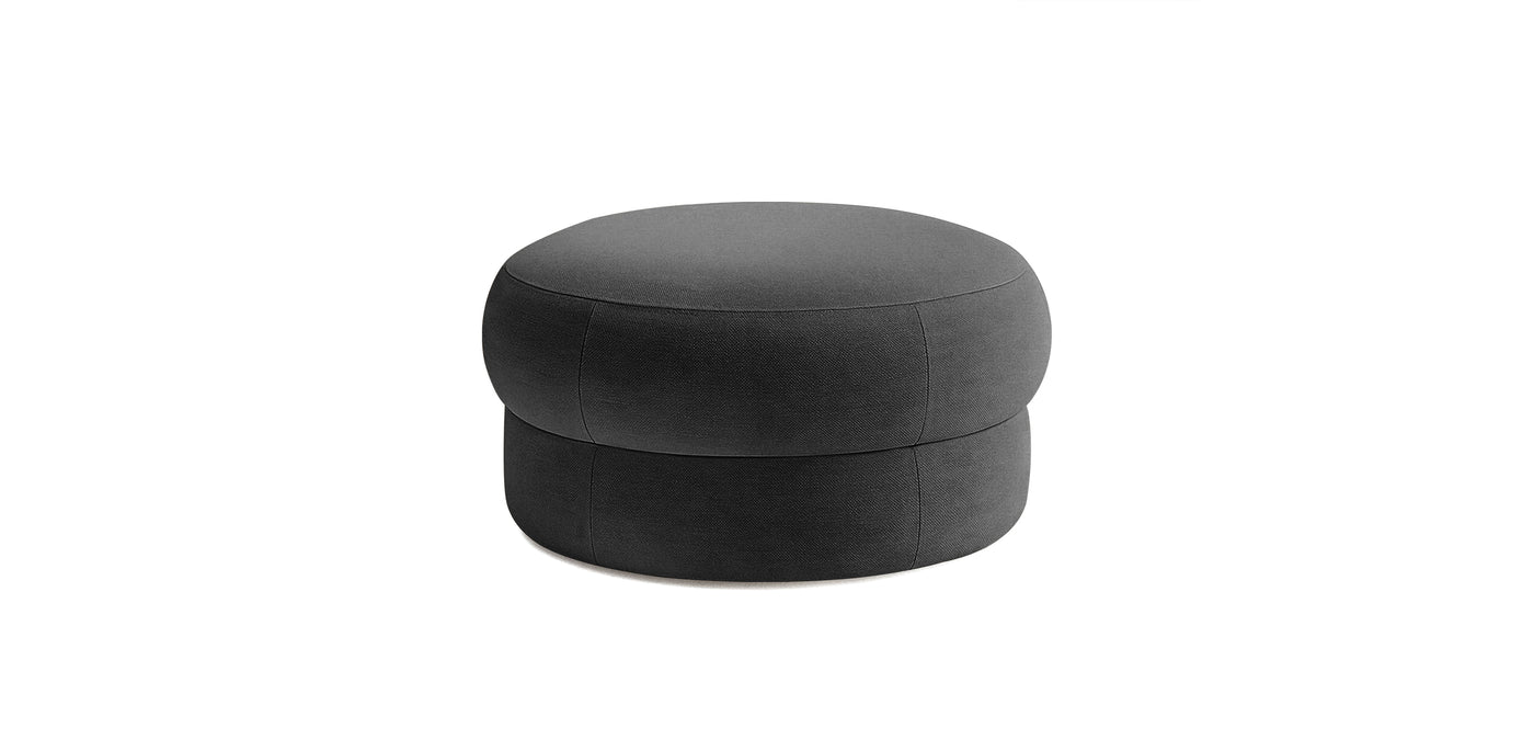 Pebbles Medium Linen Pouf