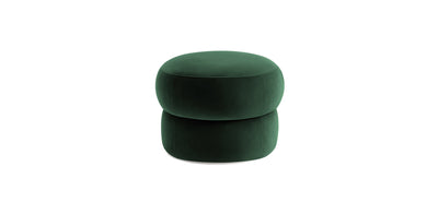 Pebbles Small Velvet Pouf