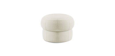 Pebbles Small Linen Pouf