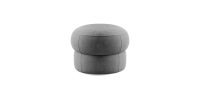 Pebbles Small Linen Pouf