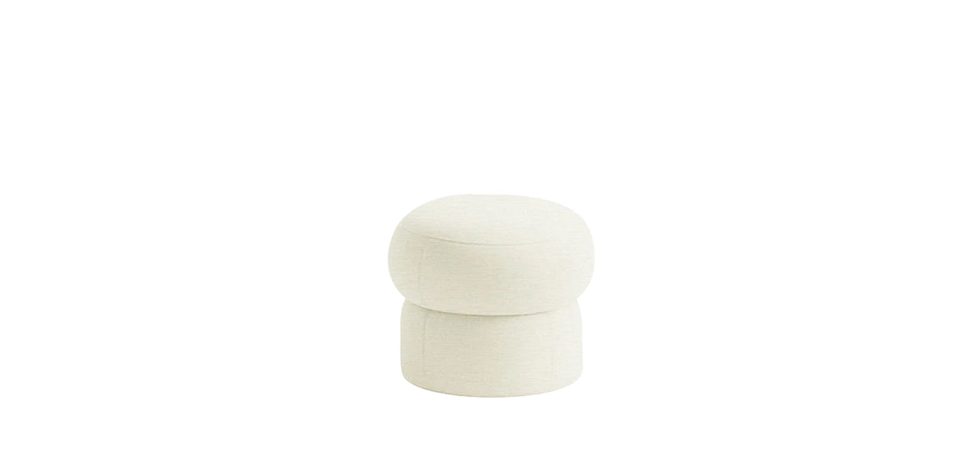 Pebbles Smallest Linen Pouf