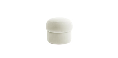 Pebbles Smallest Velvet Pouf