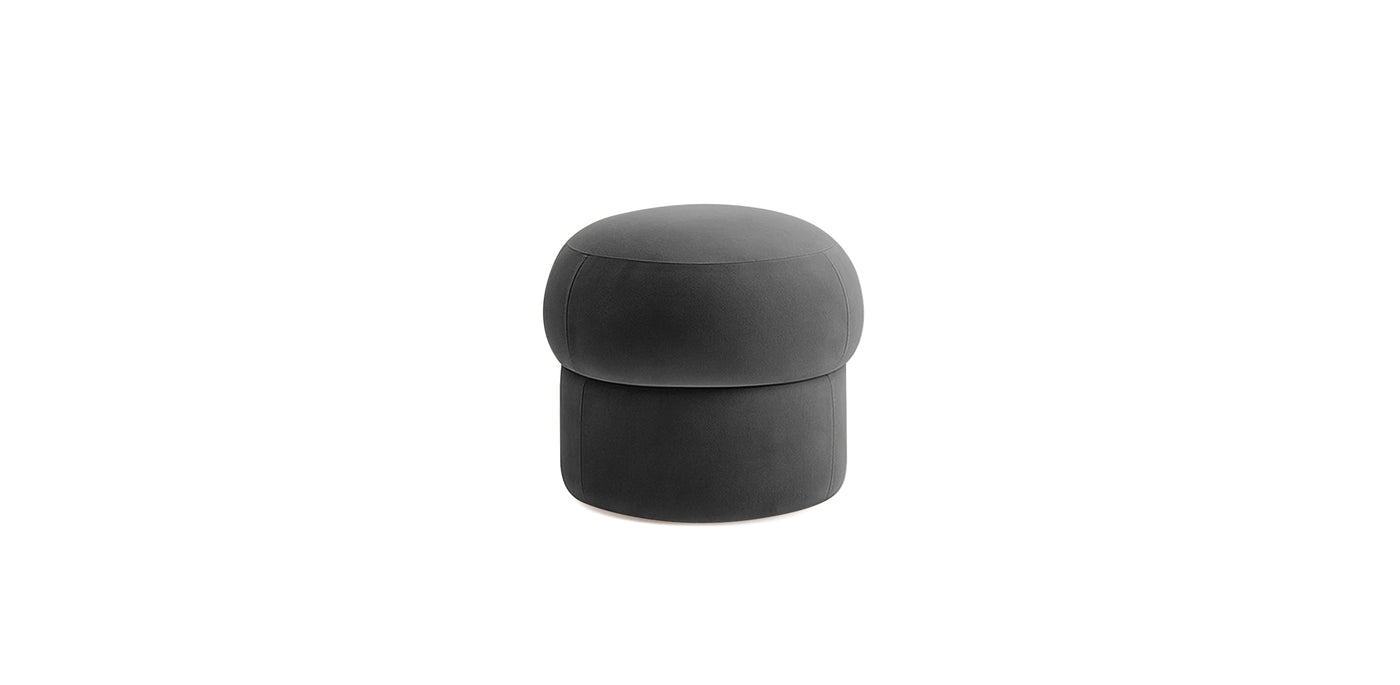 Pebbles Smallest Velvet Pouf