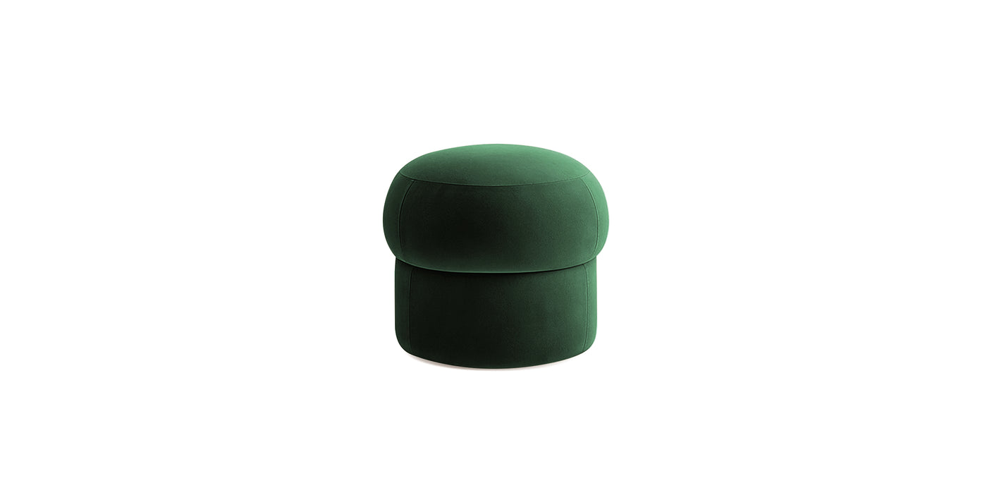Pebbles Smallest Velvet Pouf