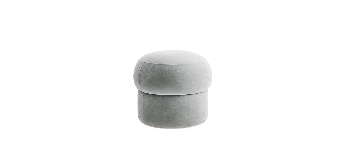 Pebbles Smallest Velvet Pouf