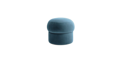 Pebbles Smallest Velvet Pouf