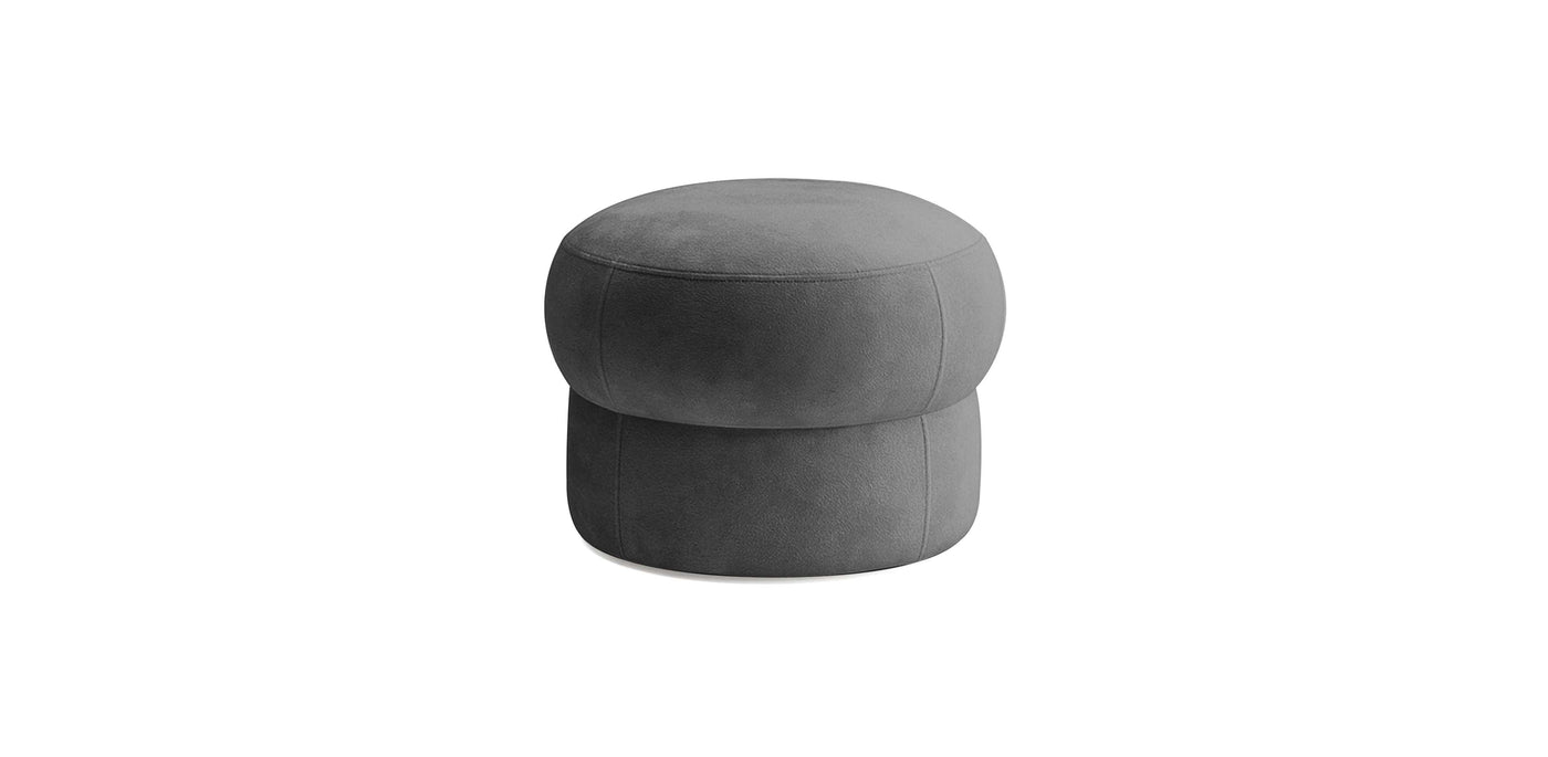 Pebbles Small Velvet Pouf