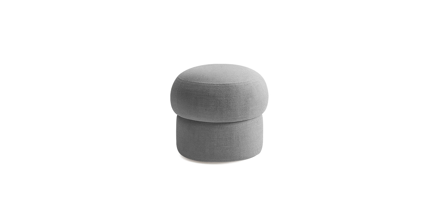 Pebbles Smallest Linen Pouf
