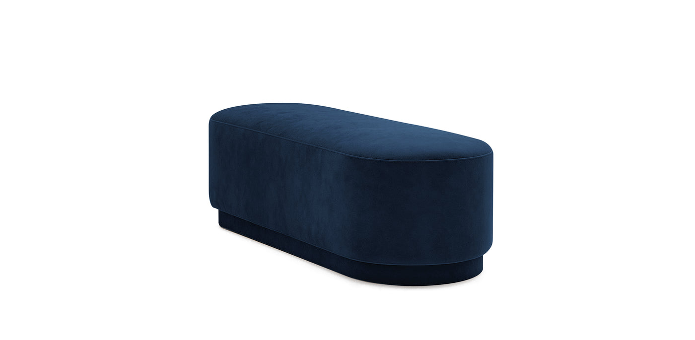 Pillaro Velvet Banquette