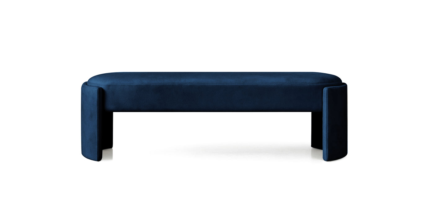 Pillo Velvet Banquette