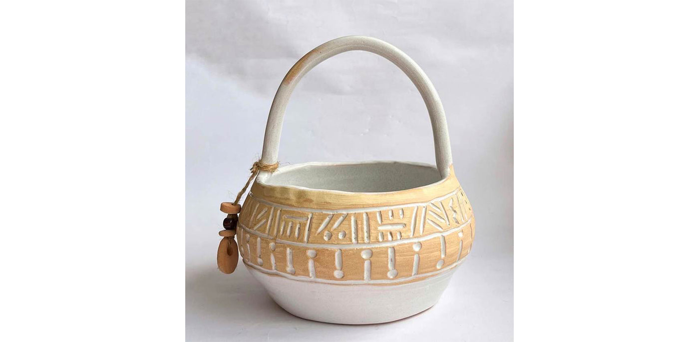 Majestic Pottery Basket