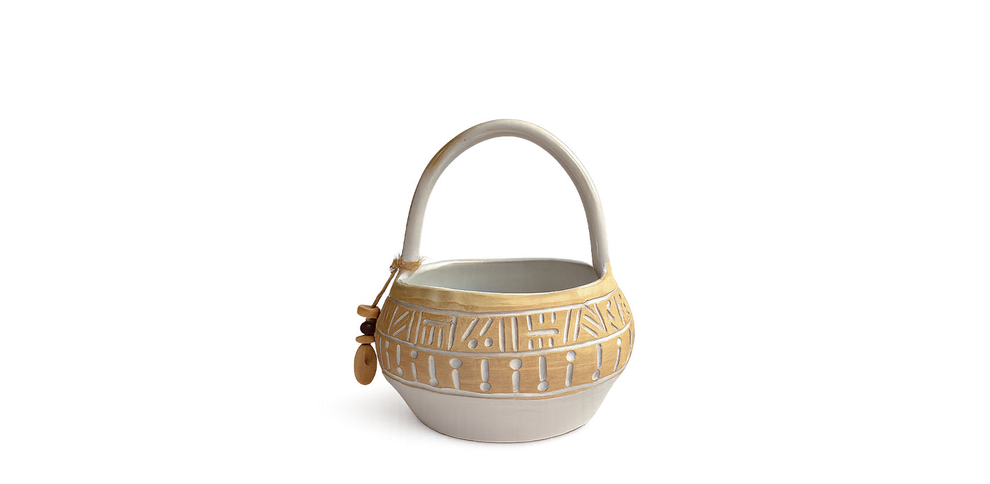 Majestic Pottery Basket