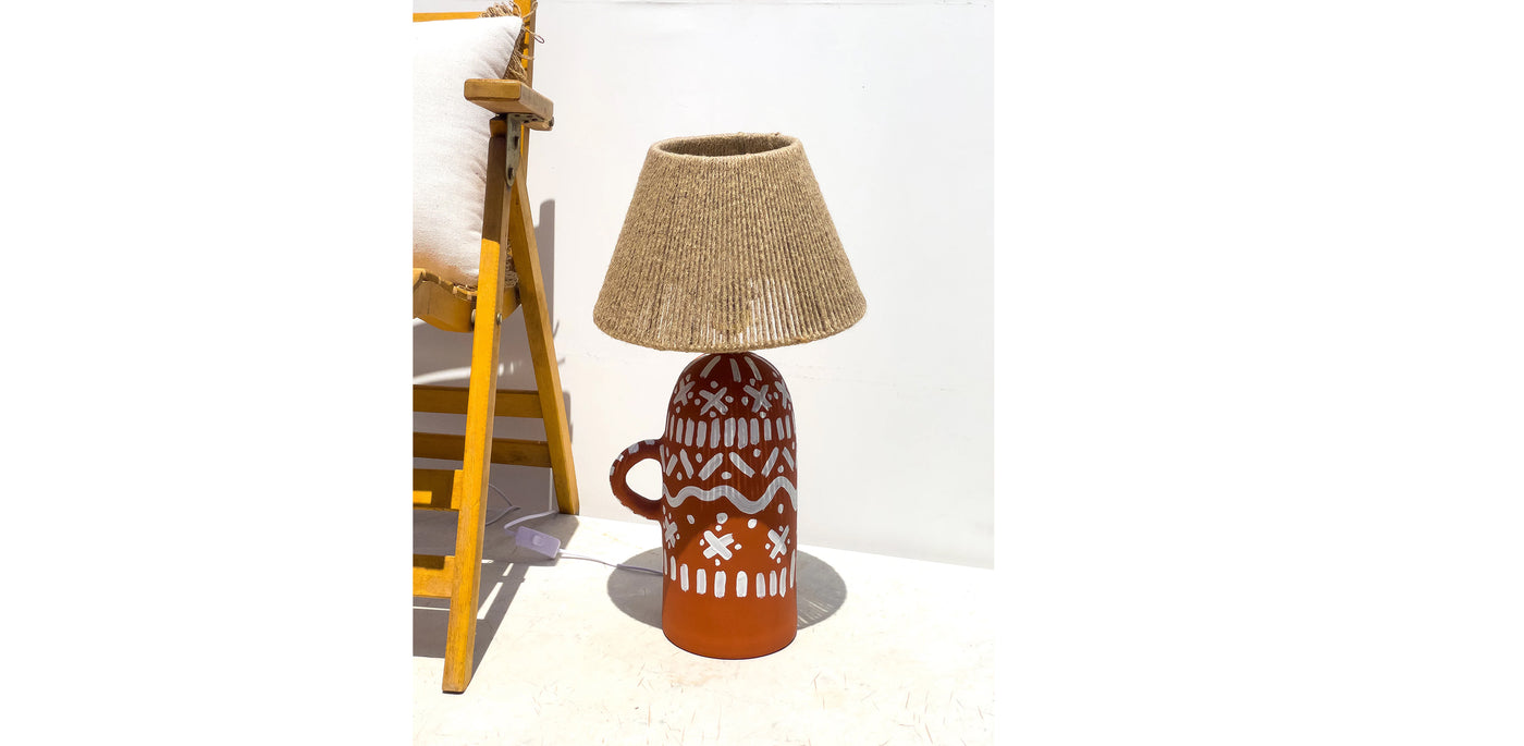 Raw Pattern Floor Lamp