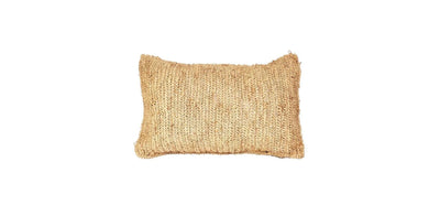 Rectangle Raffia Cushion