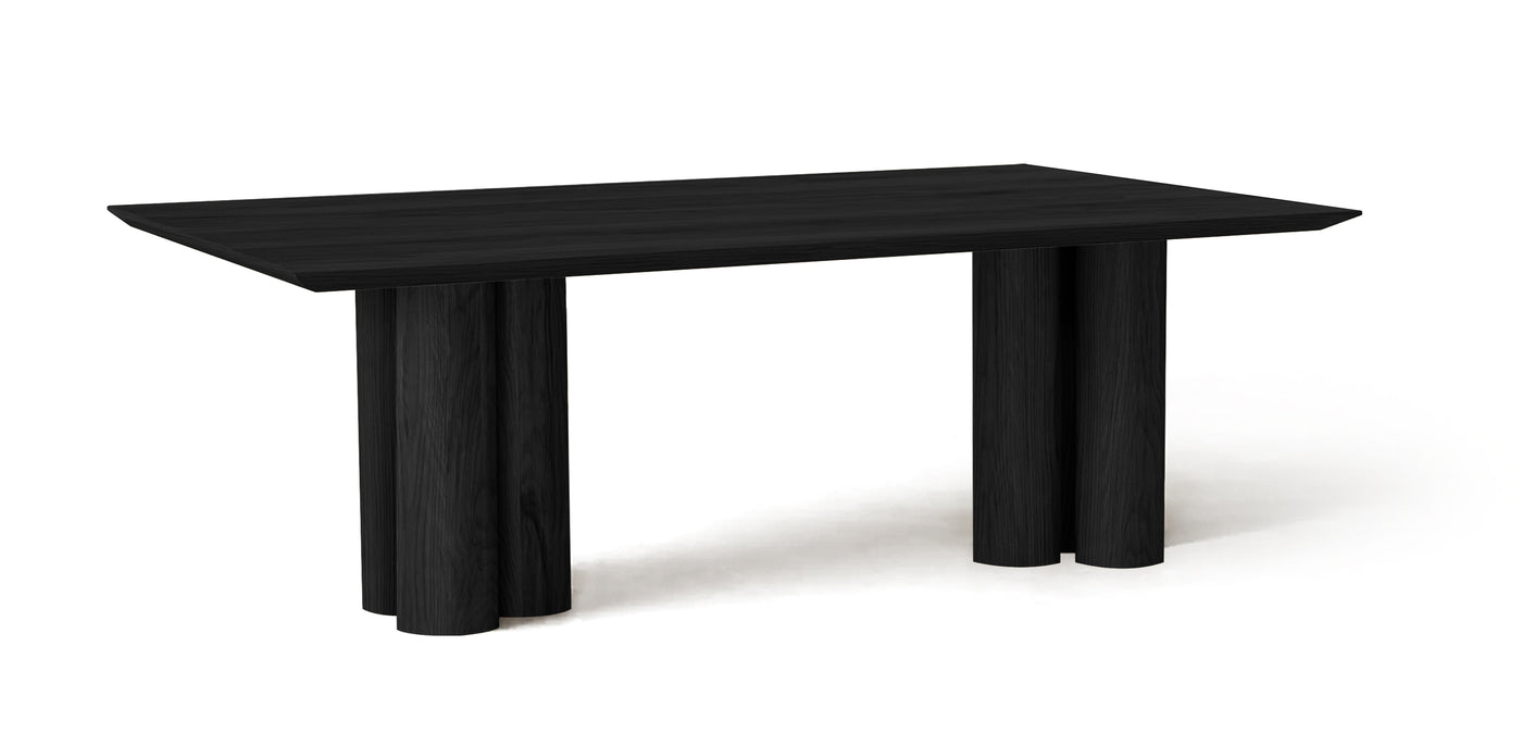 Reed Natural Veneer Dining Table