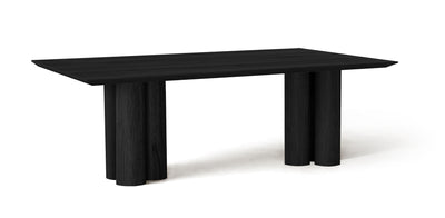 Reed Natural Veneer Dining Table